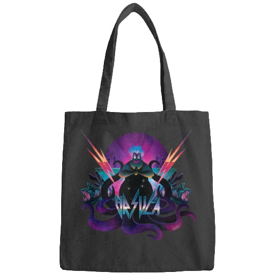 Disney Villains Ursula 90s Rock Band Neon Tank T Bags