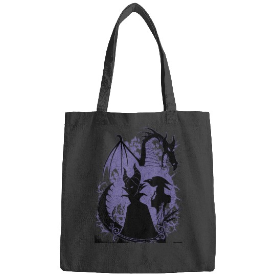 Discover Disney Sleeping Beauty Maleficent Dragon Silhoue Bags