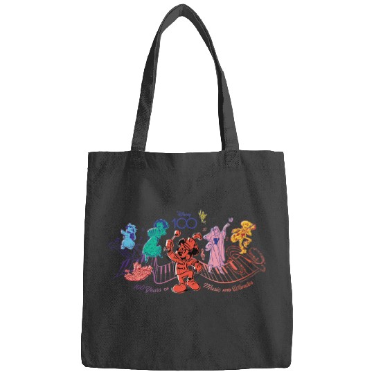 Discover Piano Music Disney 100 Years of Music and Wonder Piano Color Fill D100 Bags