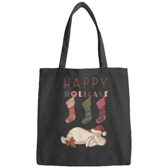 Disney Winnie the Pooh Eeyore Happy Holidays Bags