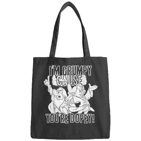 Discover Disney Snow White Grumpy Cause Youre Dopey Graph Bags