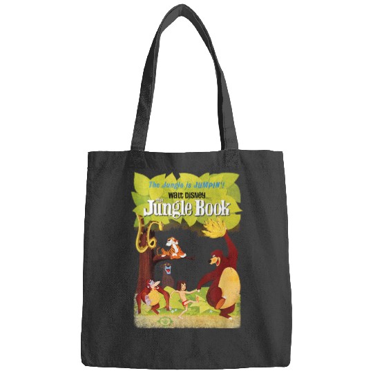 Discover Disney The Jungle Book Retro Movie Poster Bags