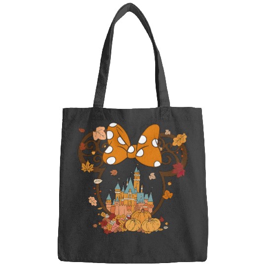 Fall Minnie Mickey Ear Bags, Minnie Halloween, Disney Halloween Bags