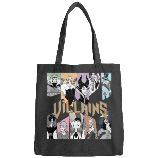 Retro Disney Villains Characters Bags, Maleficent Ursula Evil Queen Hades Bags, Disney Villains Group