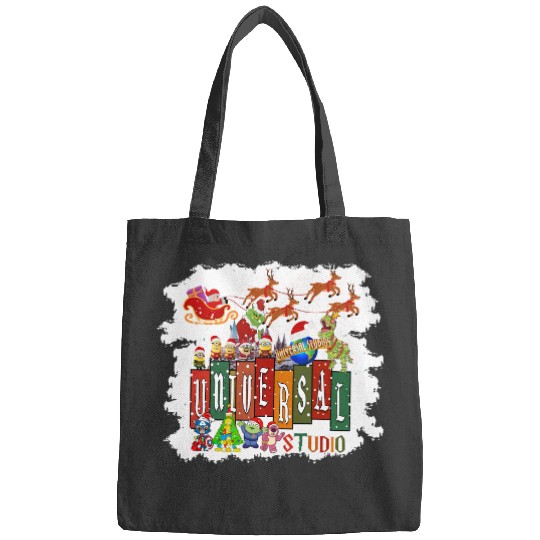 Universal Studios Christmas Bags, Disneyland Christmas Bags