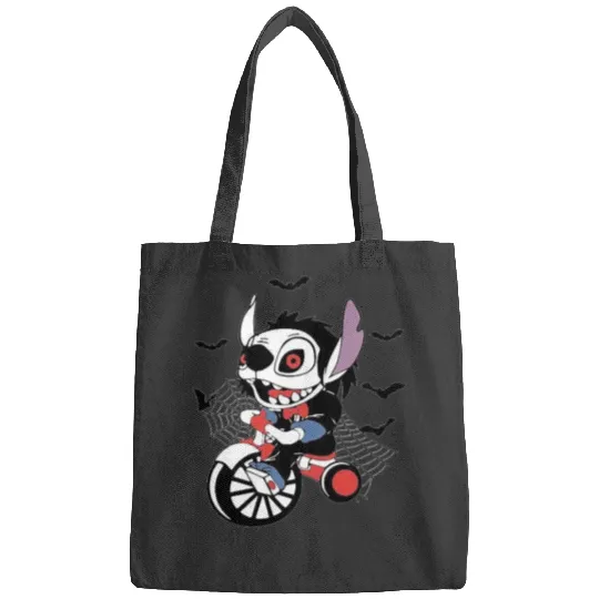 Funny Stitch ,Disney Halloween , Retro Horror Halloween , Horror Movie Character Sh (5) Bags