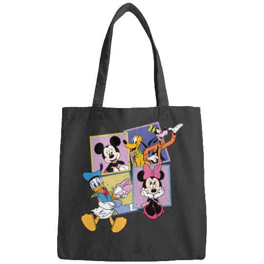 Retro Disney Mickey Bags, Vintage Mickey and Friends Bags, Disneyland Bags, Disneyworld Bags