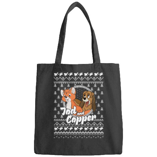 Discover Disney The Fox and the Hound Christmas Tod And Copper Logo Bags