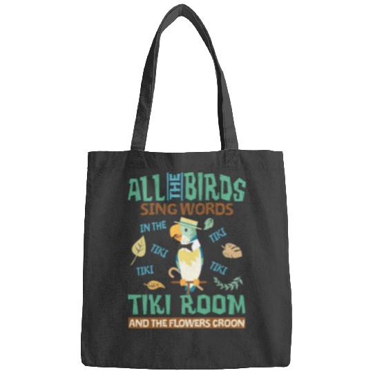 Retro Disneyland Enchanted Tiki Room Bags