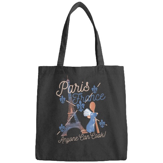 Disney Pixar Ratatouille Remy Paris France Poster Bags