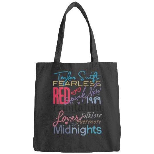 Discover Vintage Taylor The Eras Tour 2023 Bags, Taylor Album Logo 2023 Bags