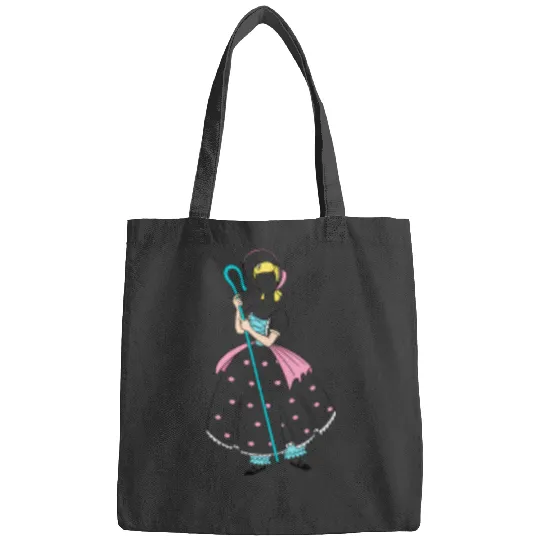 Bo Peep Embroidered Crewneck, Disney embroidered Bags