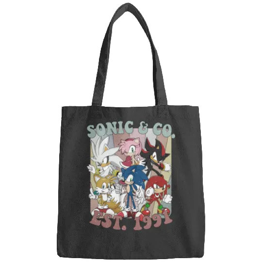 Vintage Disney Sonic And Co 1991 Colors Bags