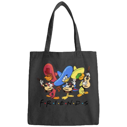 Disney Three Caballeros Mexico Bags, Donald Duck Jose Carioca Panchito Friends Bags