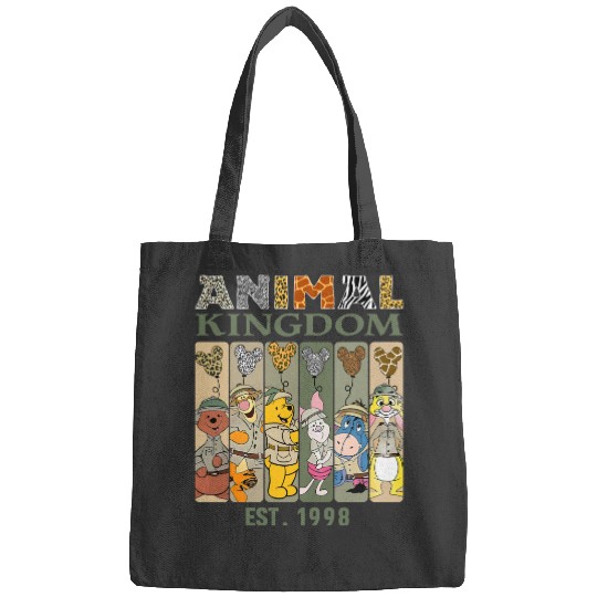 Animal Kingdom Est 1998 Bags, Pooh and Friends Safari Bags, Disney Balloon Bags