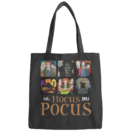 Disney Hocus Pocus Est 1993 Bags, Vintage Sanderson Sisters Bags, Halloween Witches Bags, Halloween Party Bags, Spooky Vibes
