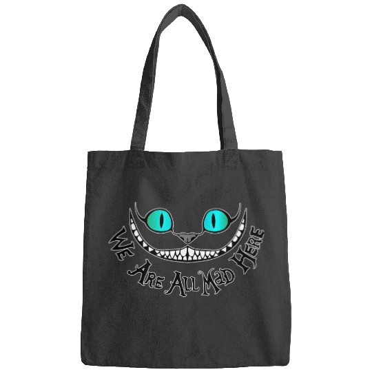 Discover We Are All Mad Here Bags, Disney Alice In Wonderland Mad Bags