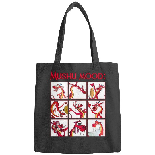 Retro Disney Mulan Mushu Mood  Bags