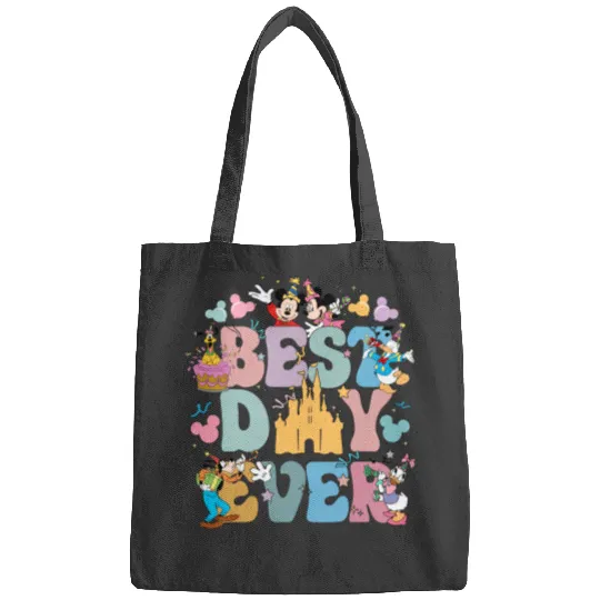 Disney Best Day Ever  Color Bags, Disney Family Bags, Disney