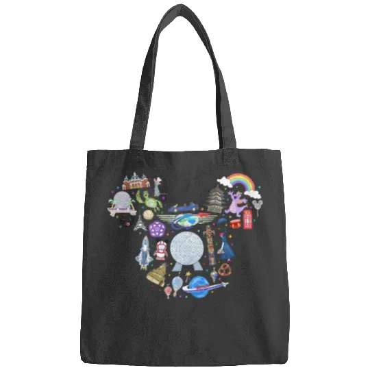 Disney Family Bags, Disney Trip Gifts, Disney Kids Bags, Epcot Disney Trip Bags, Disney Epcot Bags