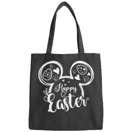 Happy Easter Bags, Mickey Head Bags, Easter Disney Bags, Disney Trip Bags, Easter Disneyland Vacation Bags, Easter Bunny Bags, Disney