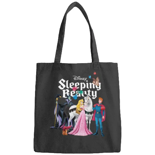 Disney Sleeping Beauty Characters Bags, Princess Aurora,Prince Phillip,Maleficent,Disneyland Family Trip Gift Unisex Bags Kid Bags