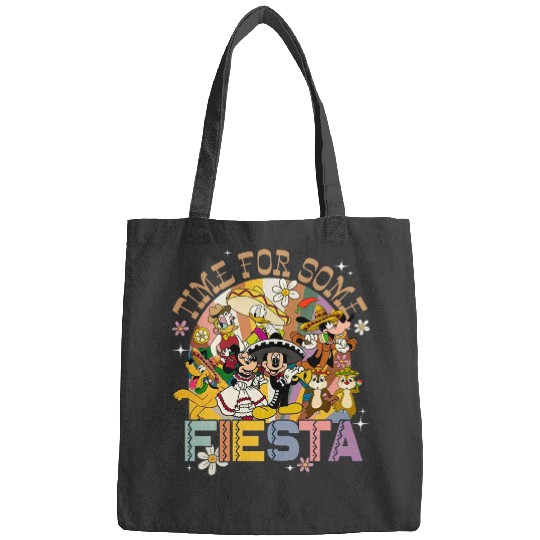 Mickey and Friends Disney Cinco De Mayo Bags, Disneyland Mexican Time For Some Fiesta Bags
