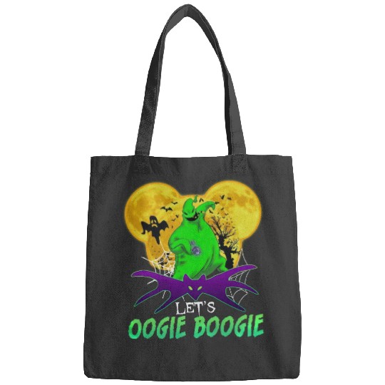 Let's Oogie Boogie Mickey Ear Halloween party Disneyland Oogie Boogie Bash Halloween Bags, Disney trip family Bags, Disneyland Bags