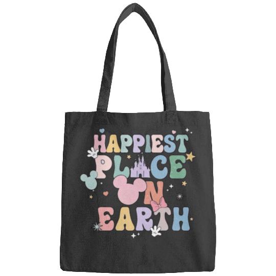 Retro Happiest Place on Earth Bags, Disney  Color Bags