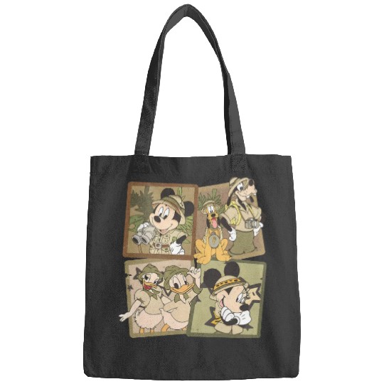 Disney Animal Kingdom Bags, Vintage Animal Kingdom Bags, Mickey Safari Bags,