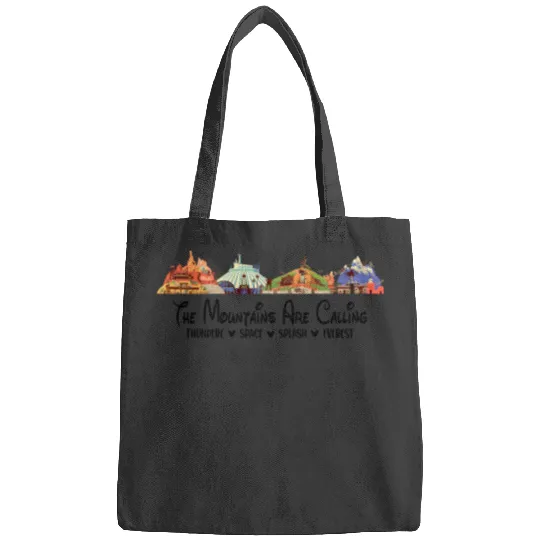 Disney The Mountains Are Calling Bags, Disney Thunder Space Splash Everest Bags