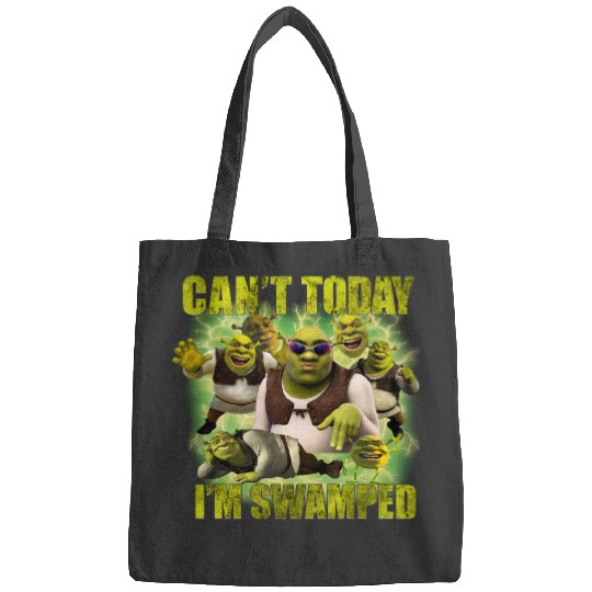 Can't Today I'm Swamped Bags, Shrek Bags, Disney Fiona Princess Bags
