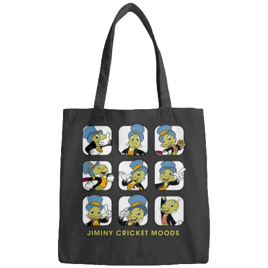 Disney Jiminy Cricket Moods Bags, Disney Pinocchio Bags