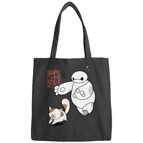 Disney Big Hero 6 Baymax Chasing Mochi Cute Shot Bags