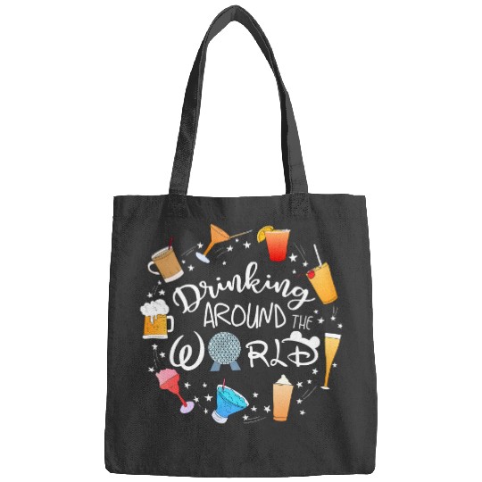 Drinking Around the World Bags, Disney Drinks Bags, World Traveler Bags