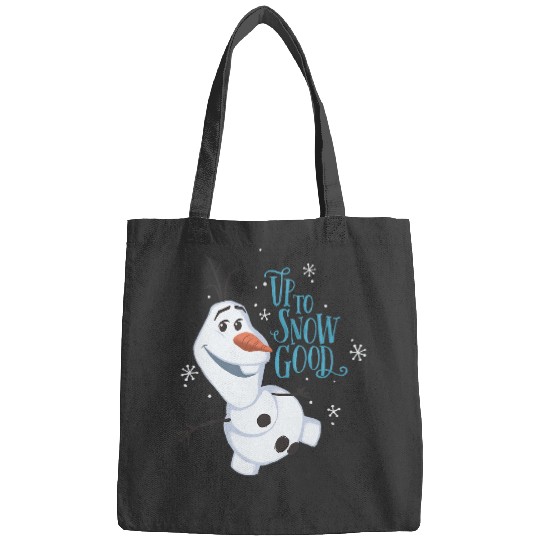 disney frozens Happy Olaf Up To Snow Good Big Chest Portrait Bags