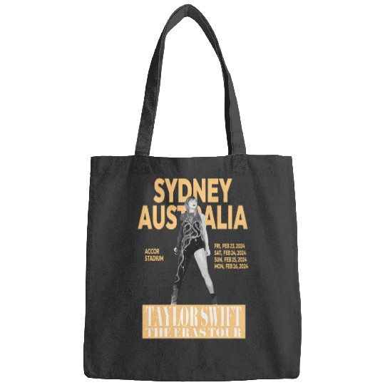 Discover Taylor Swiftt Eras Tour - Sydney Australia - Light Orange 1442 Bags