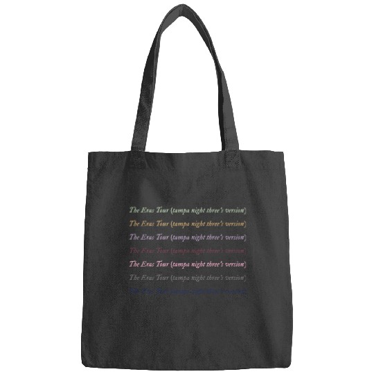 Discover The Eras Tour (Tampa Night Three'S Version) 2034 Bags