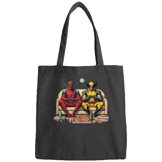 Deadpool Bags, Disney Superhero Funny Bags, Disney Wolverine