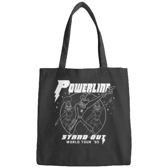 Disney A Goofy Movie Powerline World Tour Outline Tank Top Bags