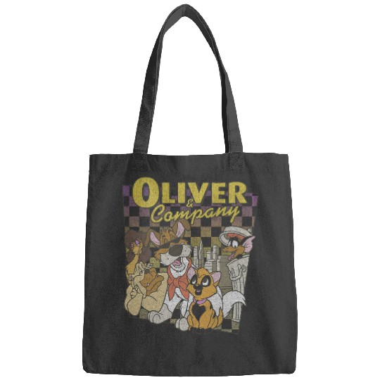 Disney Oliver & Company Checkerboard Bags