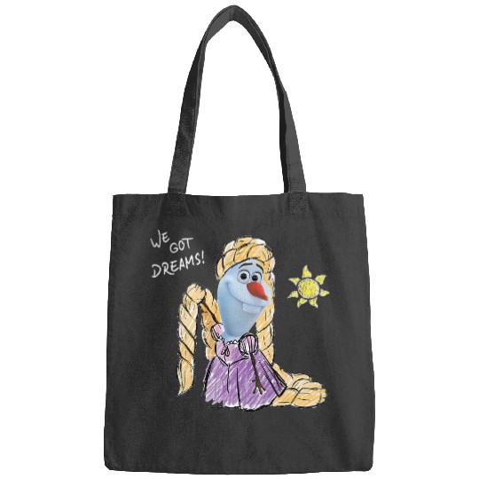 Disney Olaf Presents Tangled Rapunzel We Got Dreams Bags
