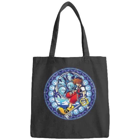 Disney Kingdom Hearts Sora Stained Glass Bags