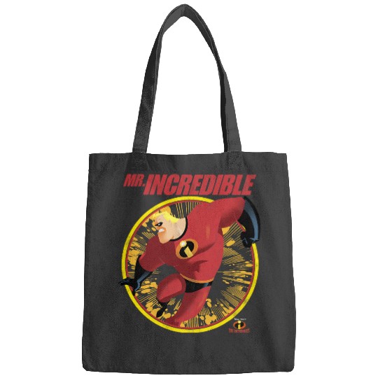 Disney Pixars The Incredibles Mr. Incredible Distressed Badge Bags