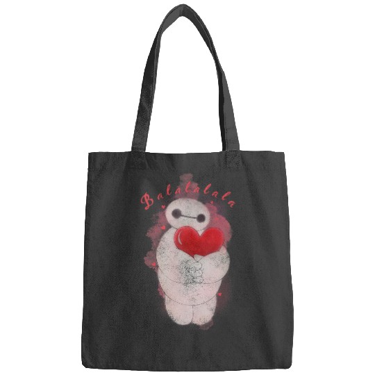 Disney Big Hero 6 Baymax Heart Portrait Graphic Bags