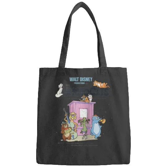 Disney The Aristocats Cats Playing Piano Raglan Baseball Tee Bags