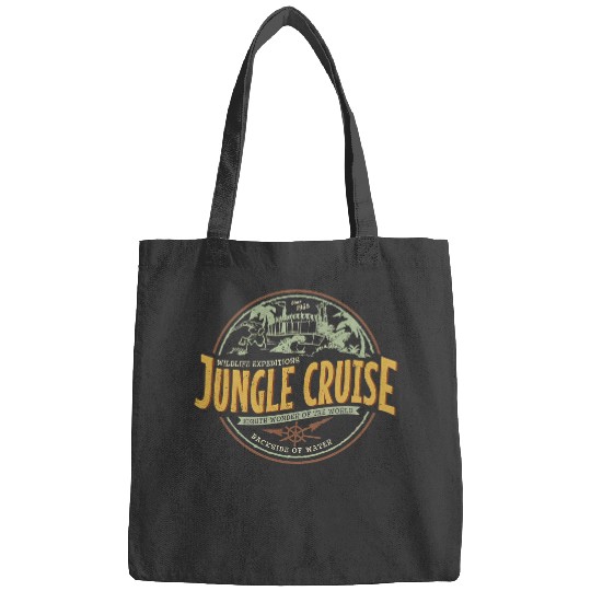 Jungle Cruise Ride Back Side Of Water Bags, Vintage Disney Bags