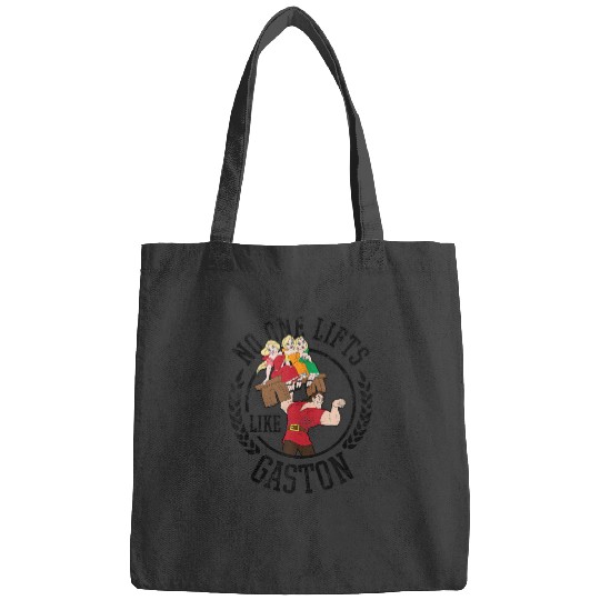 Disney Beauty and the Beast No One Lifts Like Gaston Badge Tank Top Bags