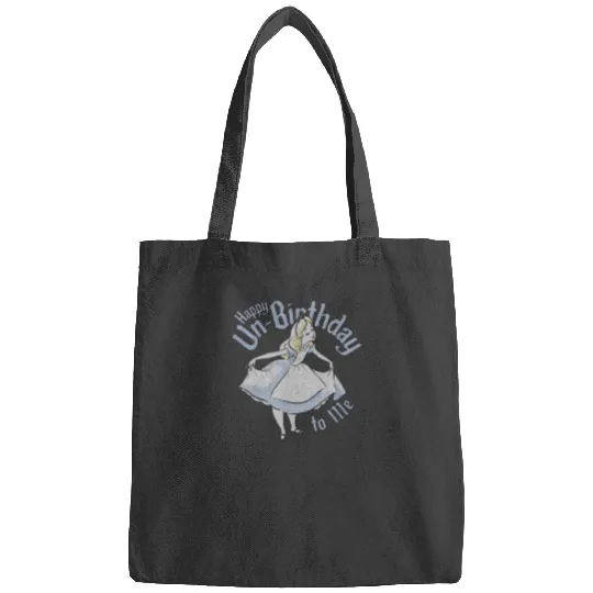 Disney Alice In Wonderland Alice Happy Un-Birthday To Me T-Shirt Bags