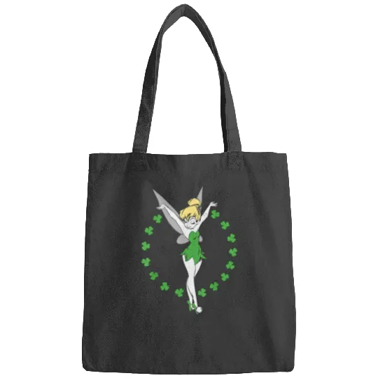 Disney Tinker Bell Ring of Shamrocks St. Patrick's Day T-Shirt Bags